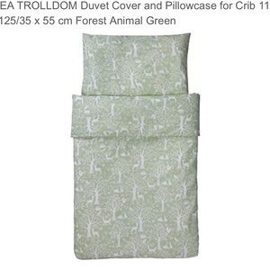 IKEA crib duvet and pillow cases